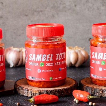 

Sambel Bawang Enak Nikmat Praktis Botol Size 200 ml