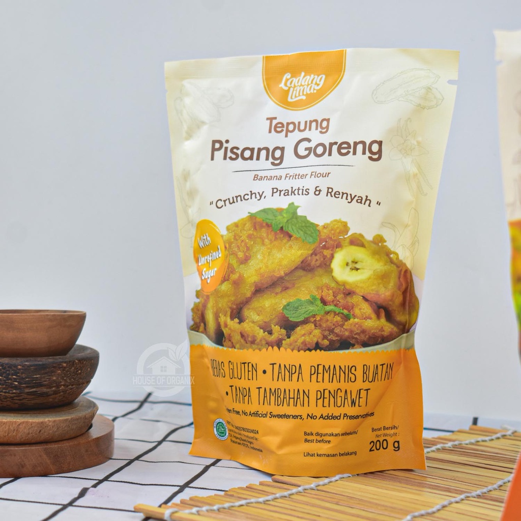 Ladang Lima Tepung Pisang Goreng 200 Gr