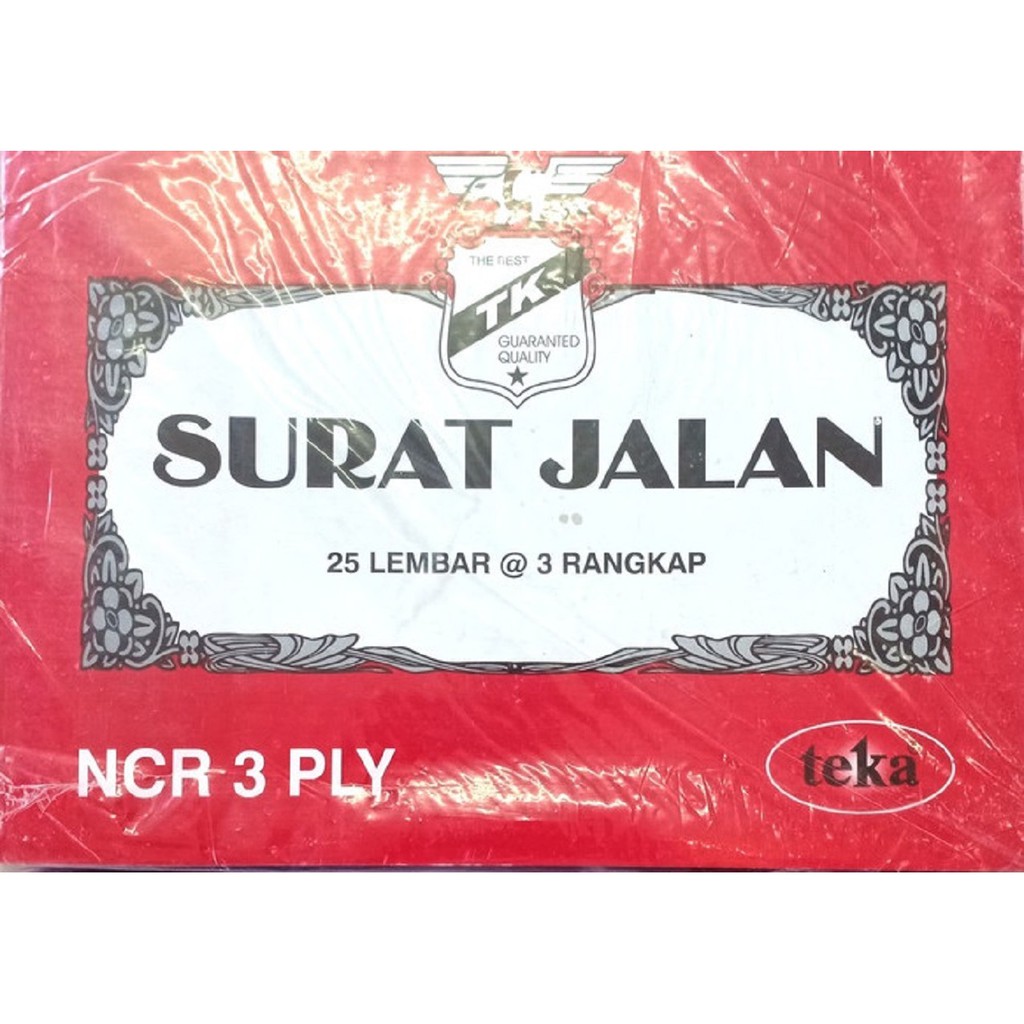 

Surat Jalan Besar 3 Rangkap TEKA (horizontal)