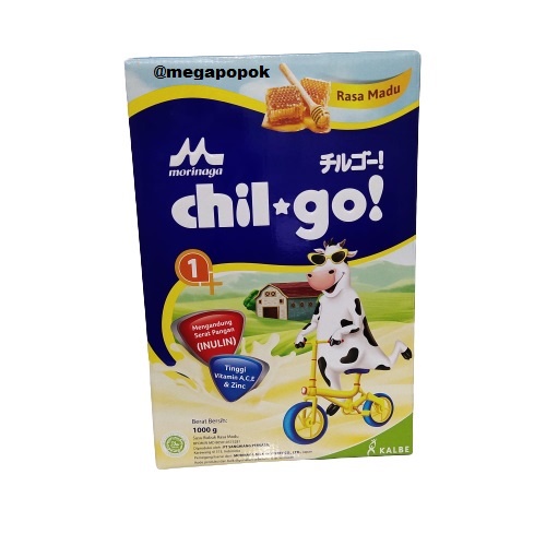 Chil Go Powder 1+ &amp; 3+ Madu/Vanila 1kg/megapopok