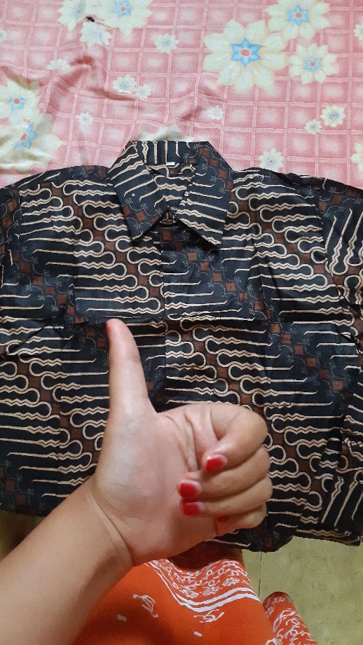 Kemeja Batik Pria Ppbtk07 Wsa04 Lengan Panjang