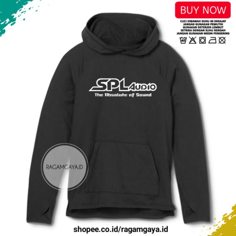 Jaket SPL AUDIO Hoodie Sweater Jumper Jaket Sound Pria Wanita