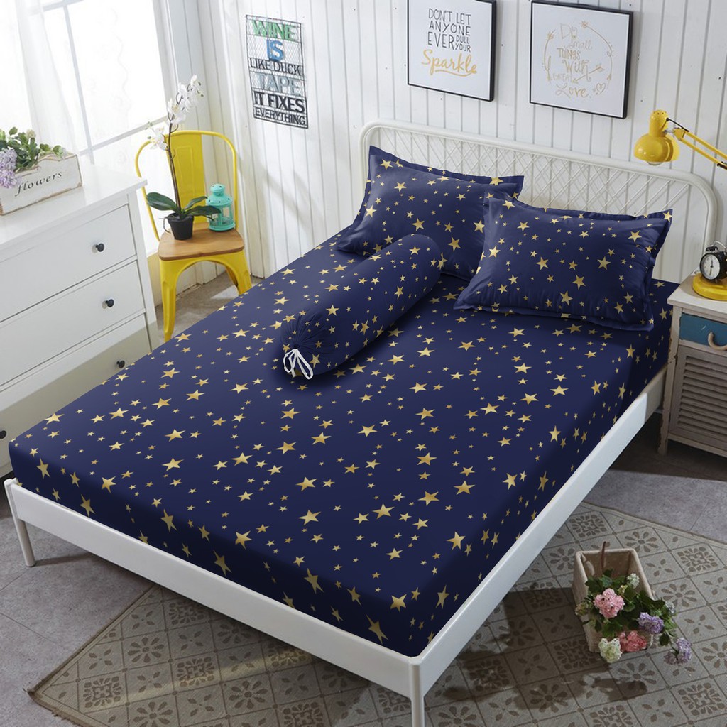 Sprei Kintakun Queen B2 160 Gold Edition T30 Microfiber