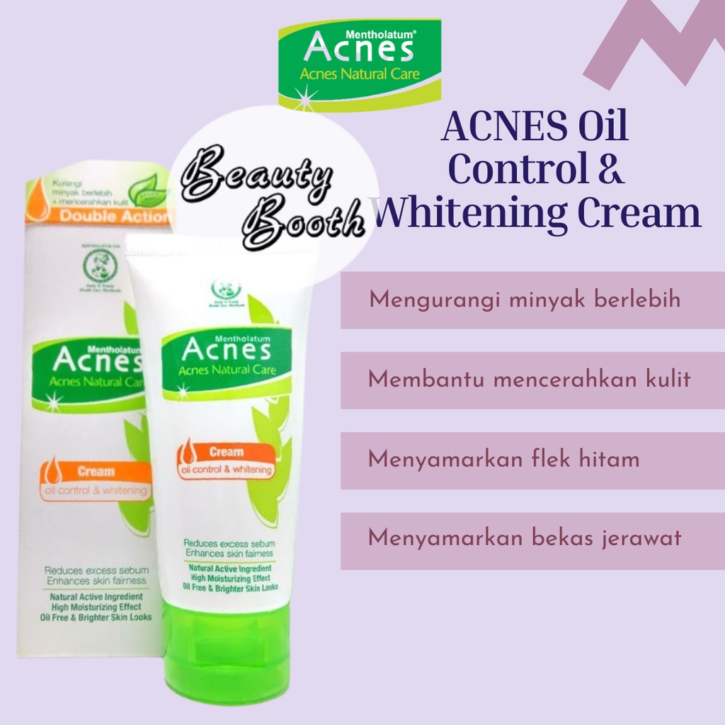 ACNES Oil Control &amp; Whitening Cream 40GR