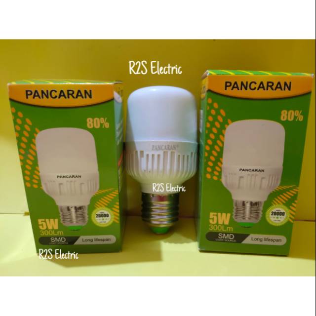 Lampu LED Murah 5 Watt Bulb Jumbo Pancaran/ New Pallas