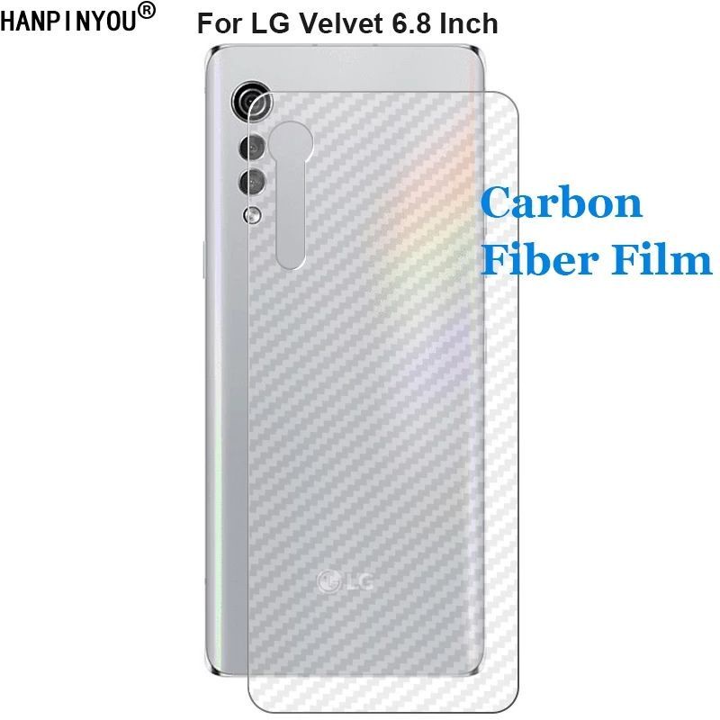 Skin Carbon LG Velvet / LG Wing 5G Antigores Back Cover