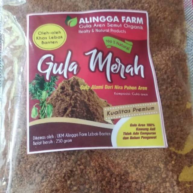 

Gula Merah/Gula Semut Khas LEBAK-BANTEN (Alingga Farm)