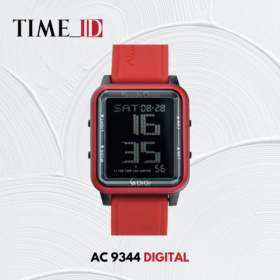 Jam Tangan Expedition AC 9344 DIGITAL RED UNISEX