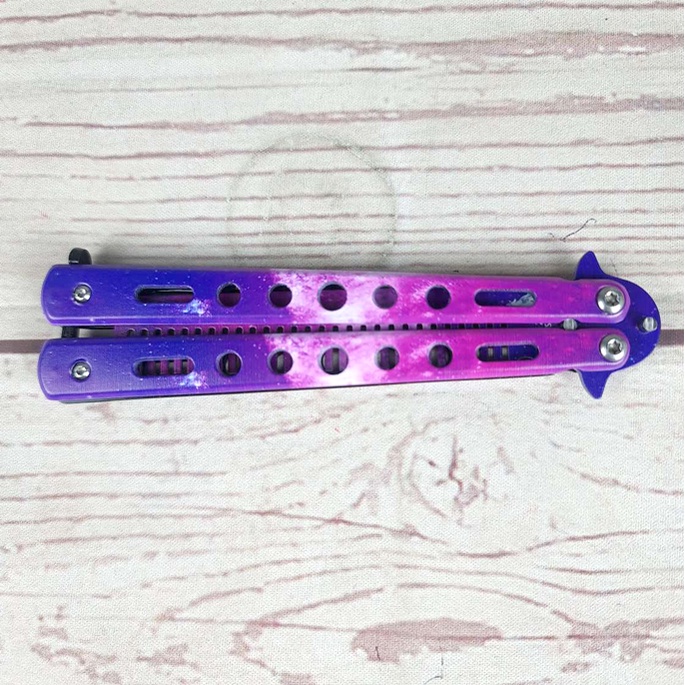 Sisir Besi Butterfly Balisong YS-7319 - Camouflage