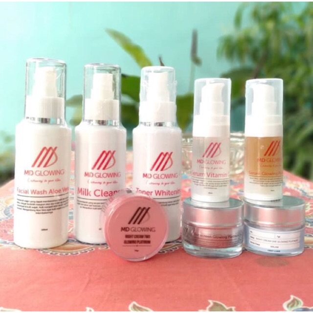 Paket Glowing Platinum by MD Glowing