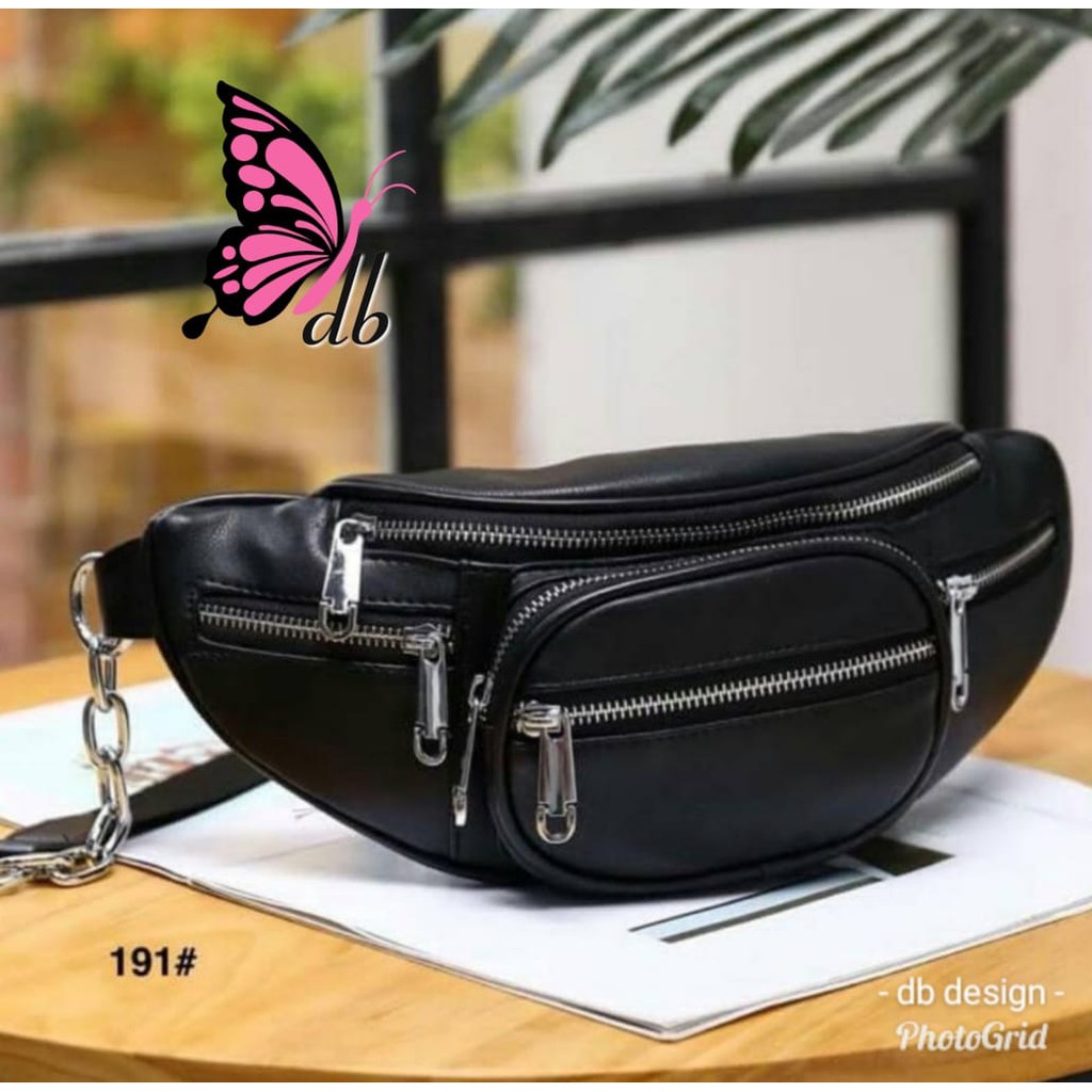 Waistbag Zippi / Tas Pinggang / Tas Selempang / Tas Batam / Tas Bandung / Tas Fashion Wanita