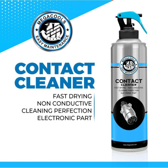 Megacools Contact Cleaner 500 ml Pembersih Komponen Elektronik