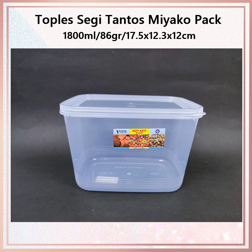 Toples Segi Tantos Miyako Pack 1800ml