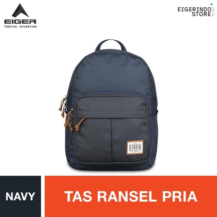 Tas Eiger 1989 Caravel Base Backpack 91000 5115 Navy ORIGINAL Keren