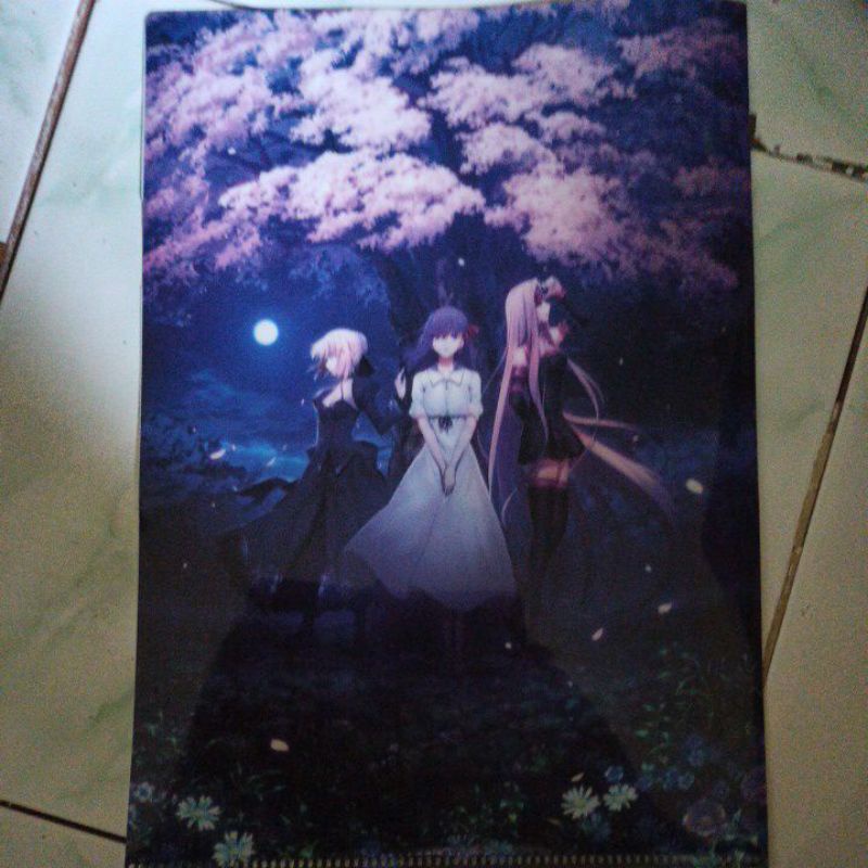 merchandise fan screening clear file fate stay night