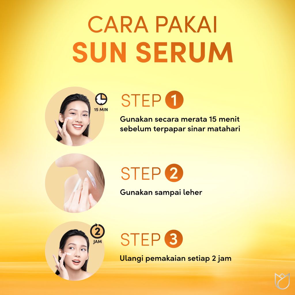 Pond's UV Protect Sun Serum SPF50+ PA++++ UVB UVB Lightweight Sunscreen with Niacinamid-C 30g
