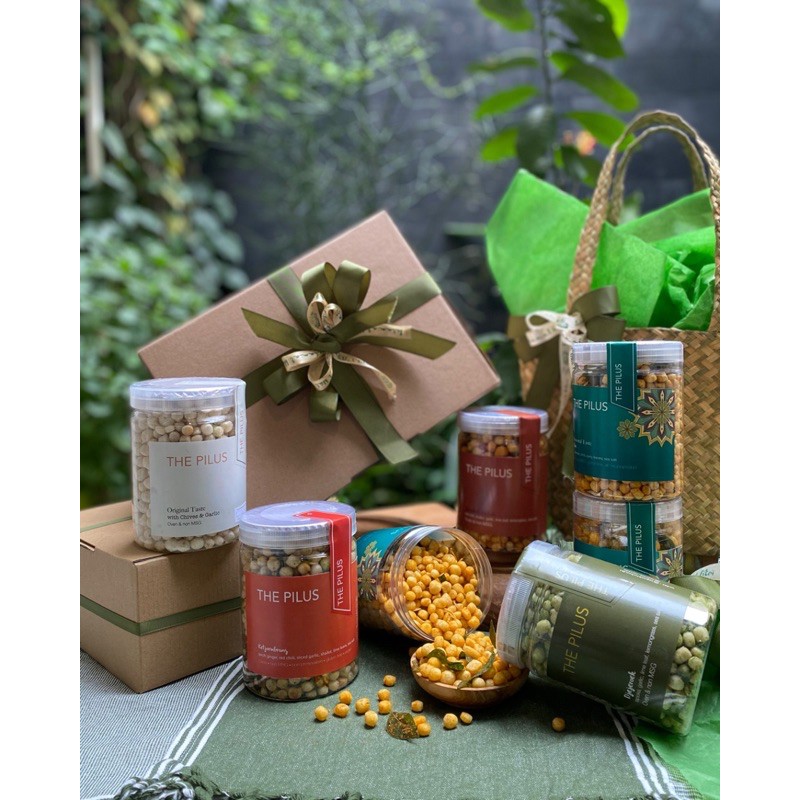 

Parcel Lebaran The Pilus paket D isi 6 menggunakan BOX
