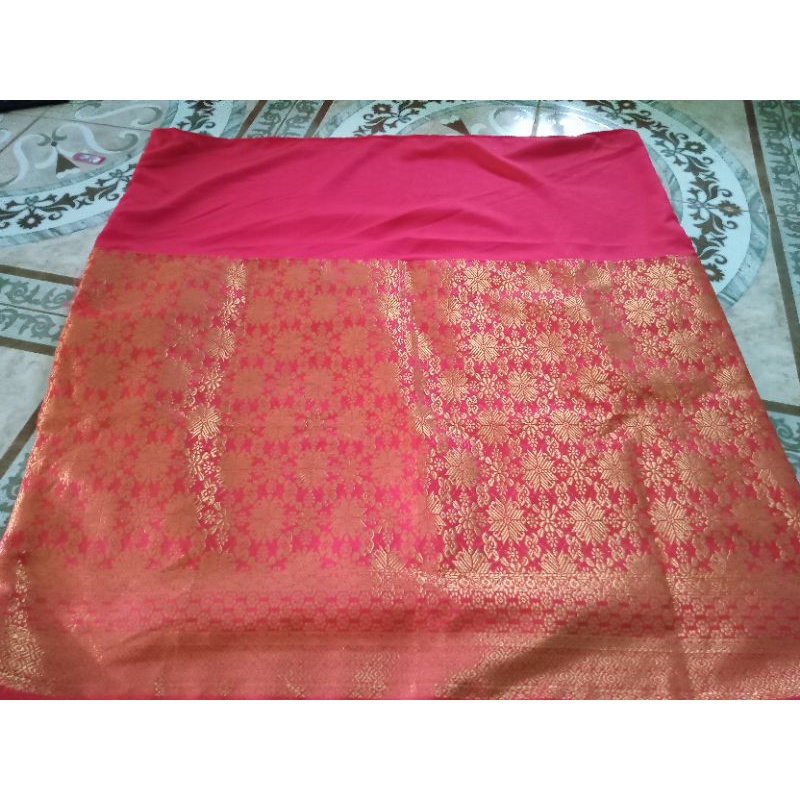 kain cewek songket meteran