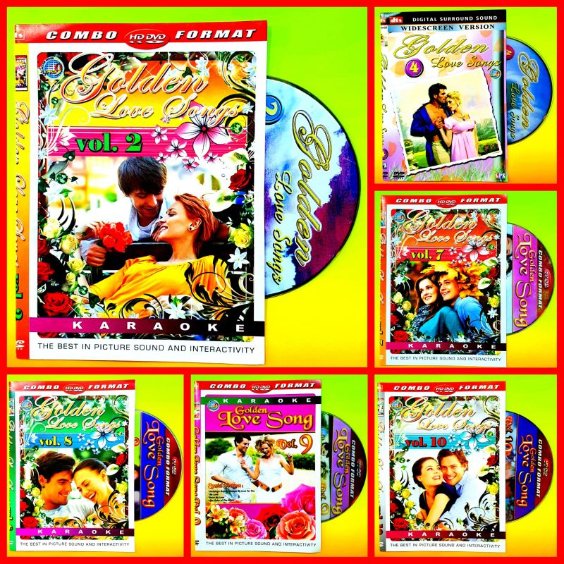 KASET VIDEO MUSIK LAGU KARAOKE TEMBANG LAWAS GOLDEN MEMORIES LOVE SONG VOCAL ON OF AKTIF-LAGU POP BA