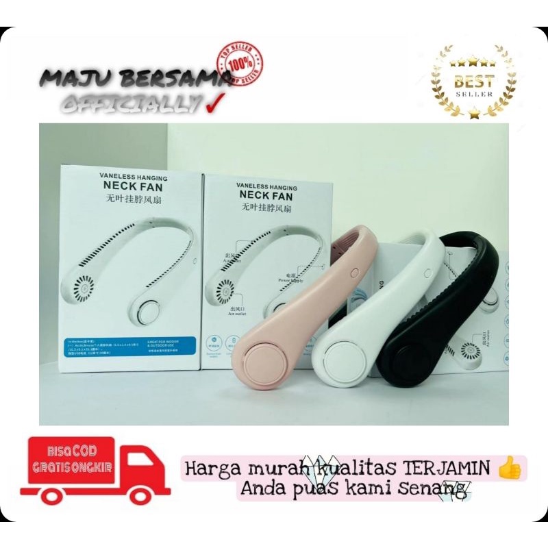 MB - Kipas angin mini gantung leher portable USB rechargeable/ kipas angin kecil isi ulang charger
