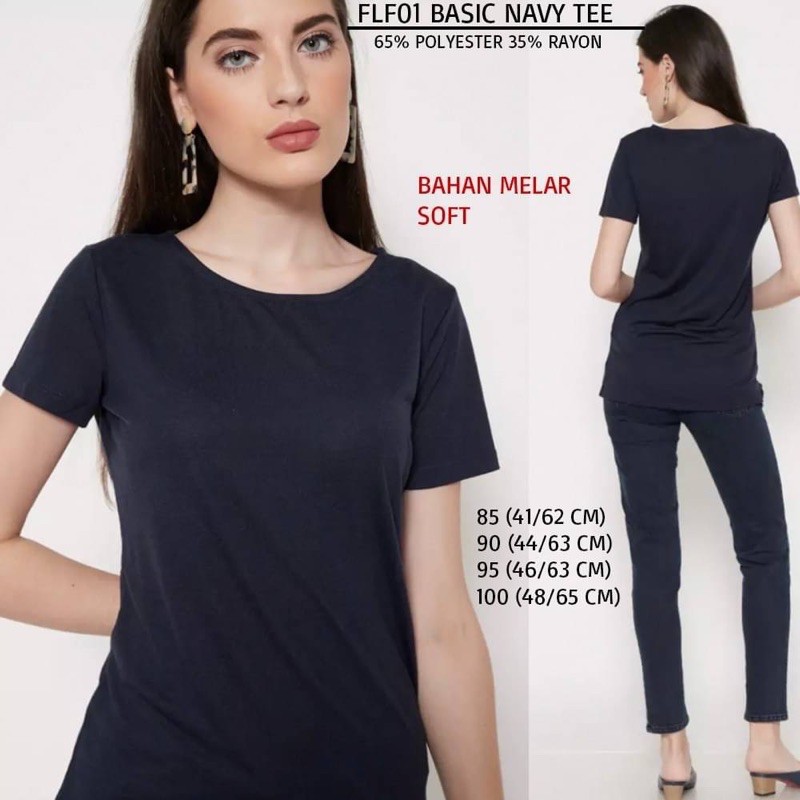 Kaos Wanita Murah Florence & Fred Basic