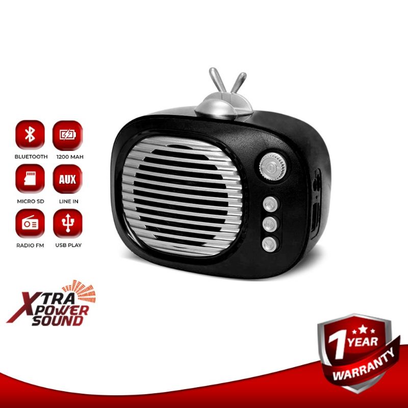 Speaker Advance T529 BT Portable Bluetooth / speaker blutut T-529 HP Memori Flashdisk