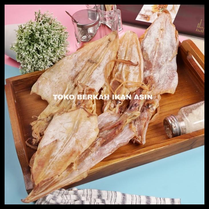 

DISKON TERBATAS !!! JUHI KERING / SOTONG KERING KULITAS NO 1 / DRIED SQUID TERLARIS