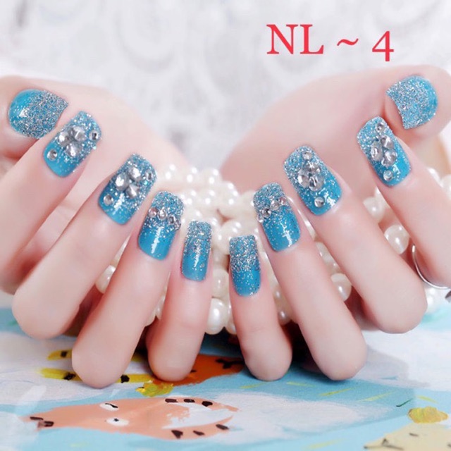 BSM.Medan Kuku palsu 3D / wedding fake nails-