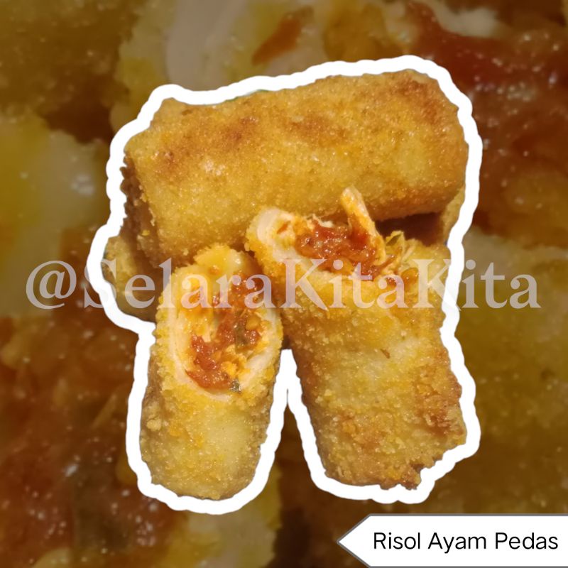 

Risol Ayam Pedas Isi 6pcs