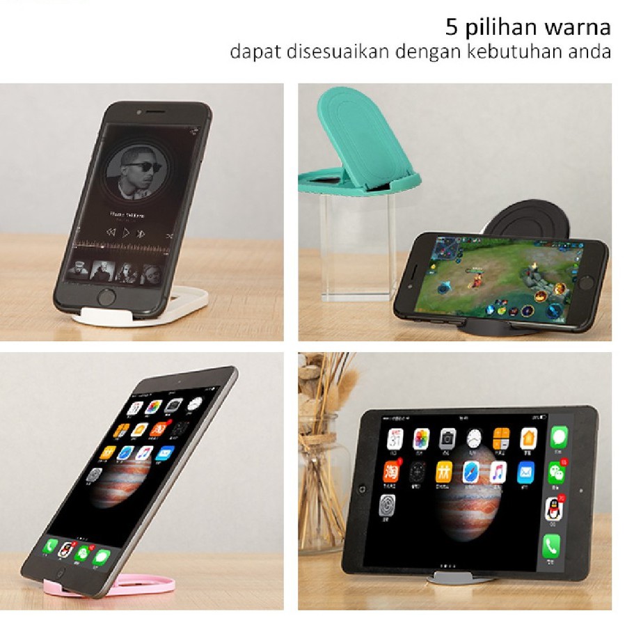 [WS] Stand holder HP/ Lipat dudukan ponsel phone holder (stent-01)