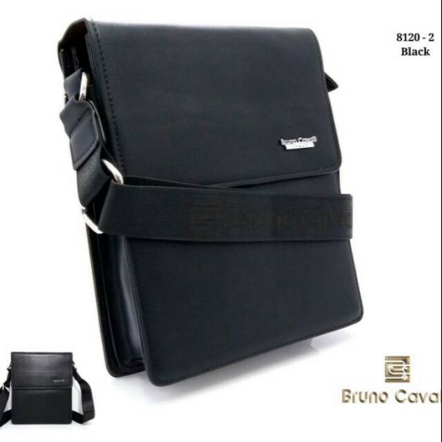 tas selempang original bruno cavalli bahan kulit 8120#2