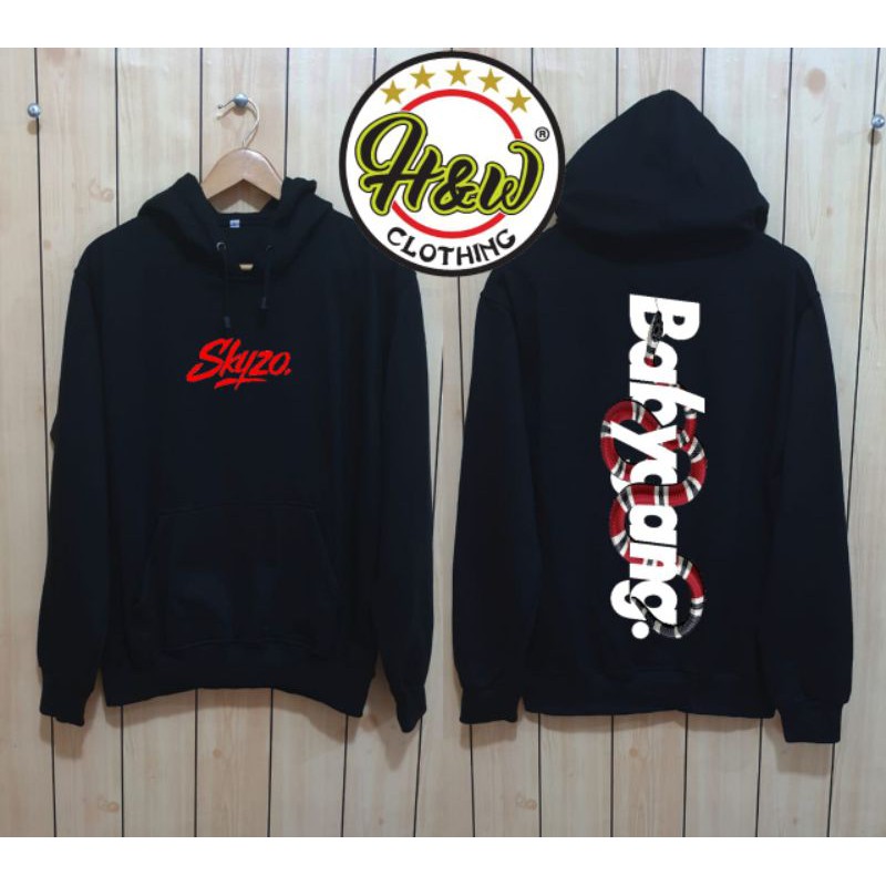 SWEATER BABYGANG SKYZO MERAH DISTRO PREMIUM