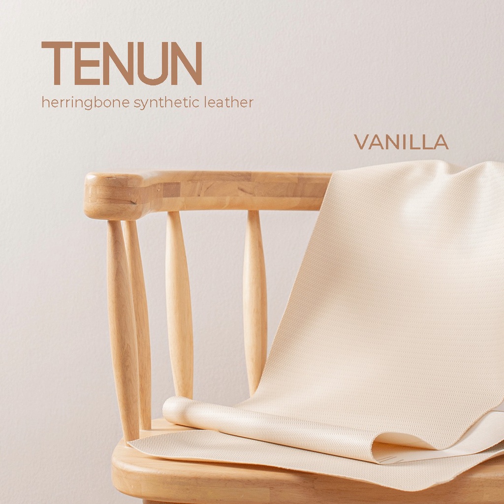 TENUN Kulit Synthetic Kursi dan Sofa Motif Kain