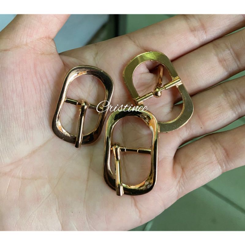 6pcs kepala gesper/ring tusuk