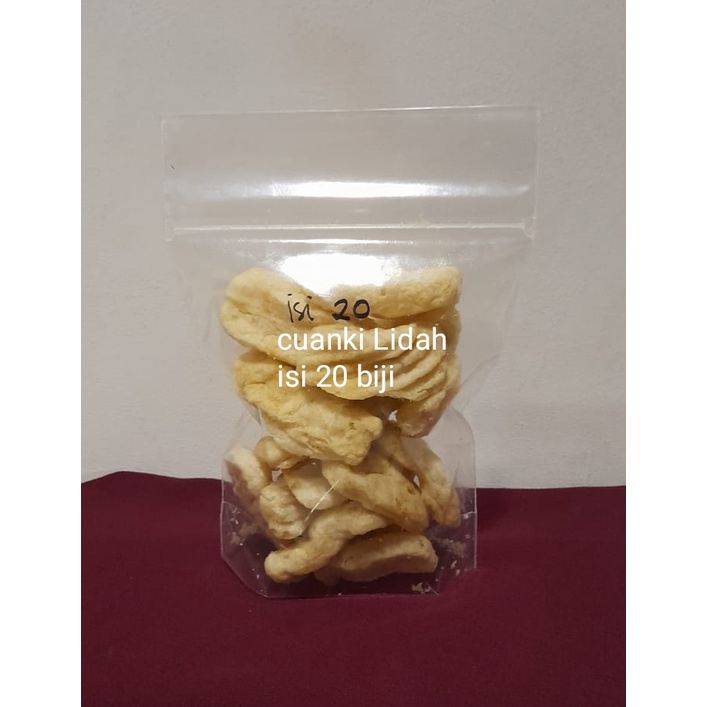 

Cuanki Lidah Termurah isi 120gram Gurih dan enak