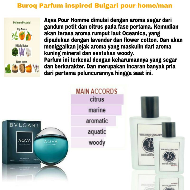 PARFUM PRIA BULGARI AQUA FARFUM SEGER MURAH WANGI TAHAN LAMA -inspired-