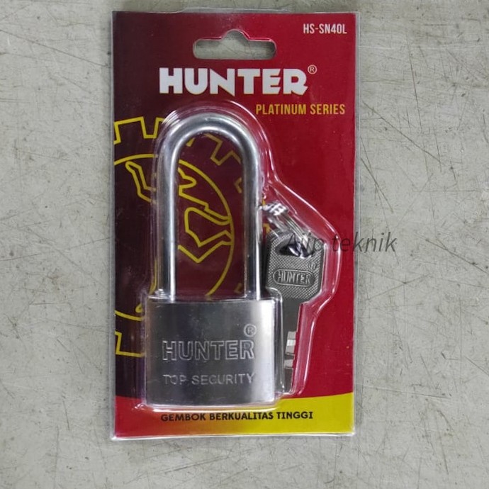 Gembok Hunter 40mm panjang gembok 40mm gembok kunci 40mm termurah