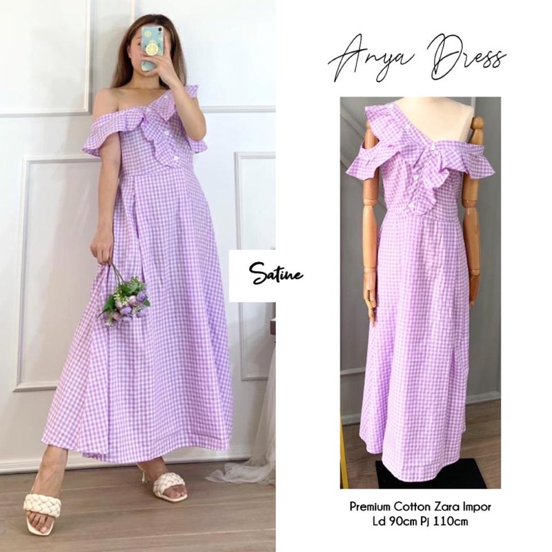 anya dress by satine