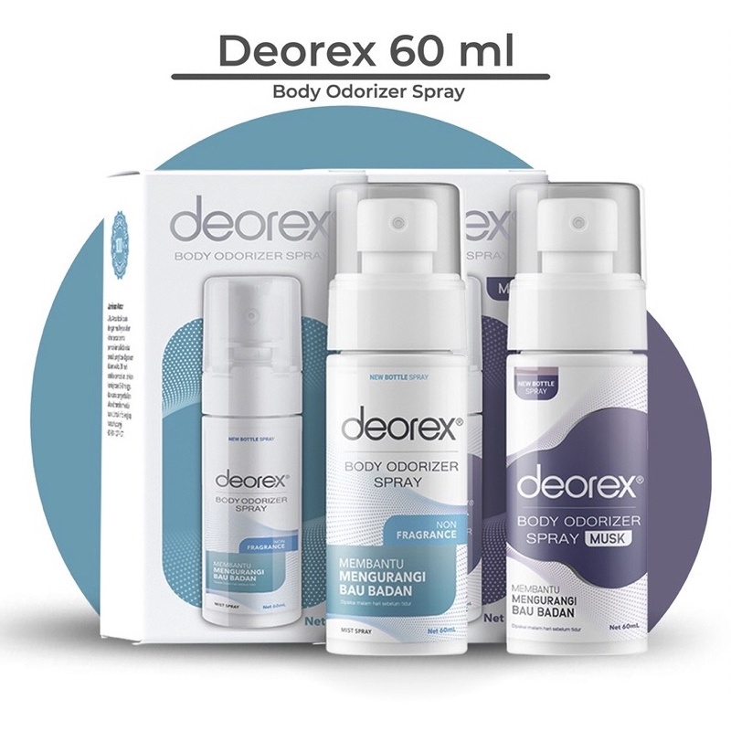 DEOREX BODY ODORIZER SPRAY 60ml