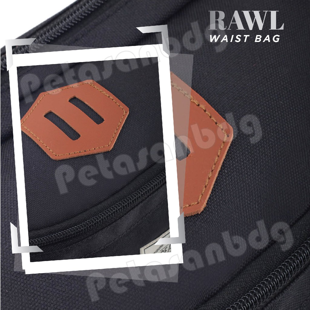 PTS - Gear Bag RAW Port -13072 - Waistbag Kanvas Casual Tas Selempang Pria Crossbody Man Sling Chest Bag