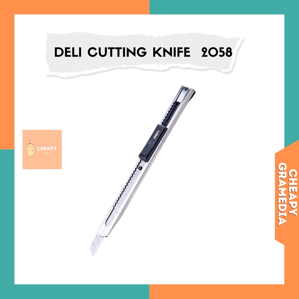 

DELI CUTTING KNIFE SILVER 2058 Cutter Kater