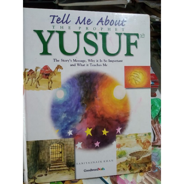 Tell me about The Prophet Yusuf. Hardcover. Preloved. Goodwordkidz