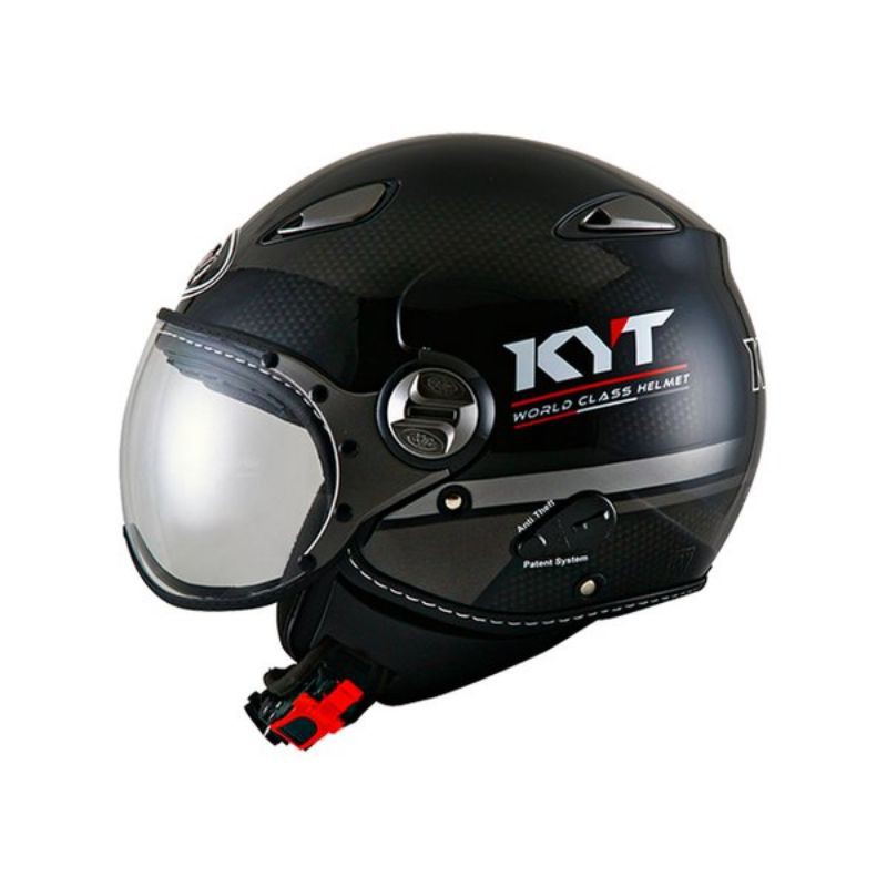 Helm Kyt Elsico Solid & Motif-#3 BK GudmetDop
