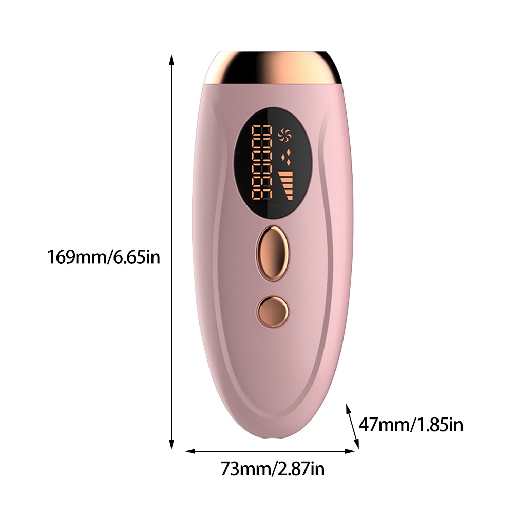 IPL Laser Hair Removal Perontok Bulu Permanent Alat Penghilang Bulu Tanpa Sakit 999999 FLASH