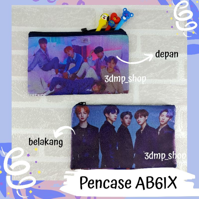 Pencase Tempat Kotal Pensil AB6IX 6ixense album