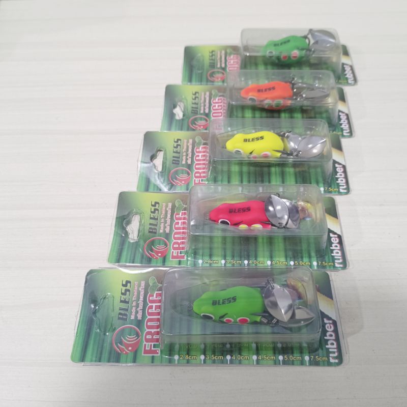 Lure Soft Frog Bless Froggy Rubber Jewel Beetle