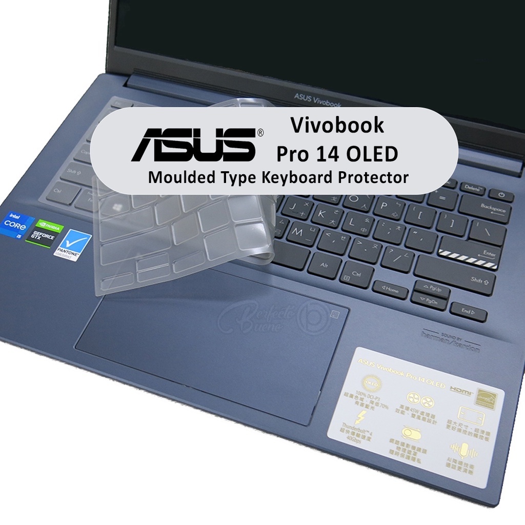 Pelindung Keyboard Bahan Silikon Untuk ASUS Vivobook pro 14 OLED M3401Q K3400P M3400QA inspirion pro 14