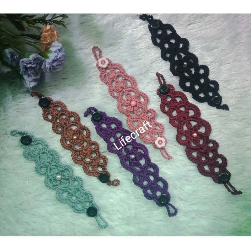 konektor masker rajut/ pengait masker rajut cantik  murah