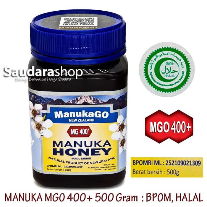 

Dijual Manukago / Manuka Honey MG 400+ 500gr / Madu Manuka Original 500gram Limited