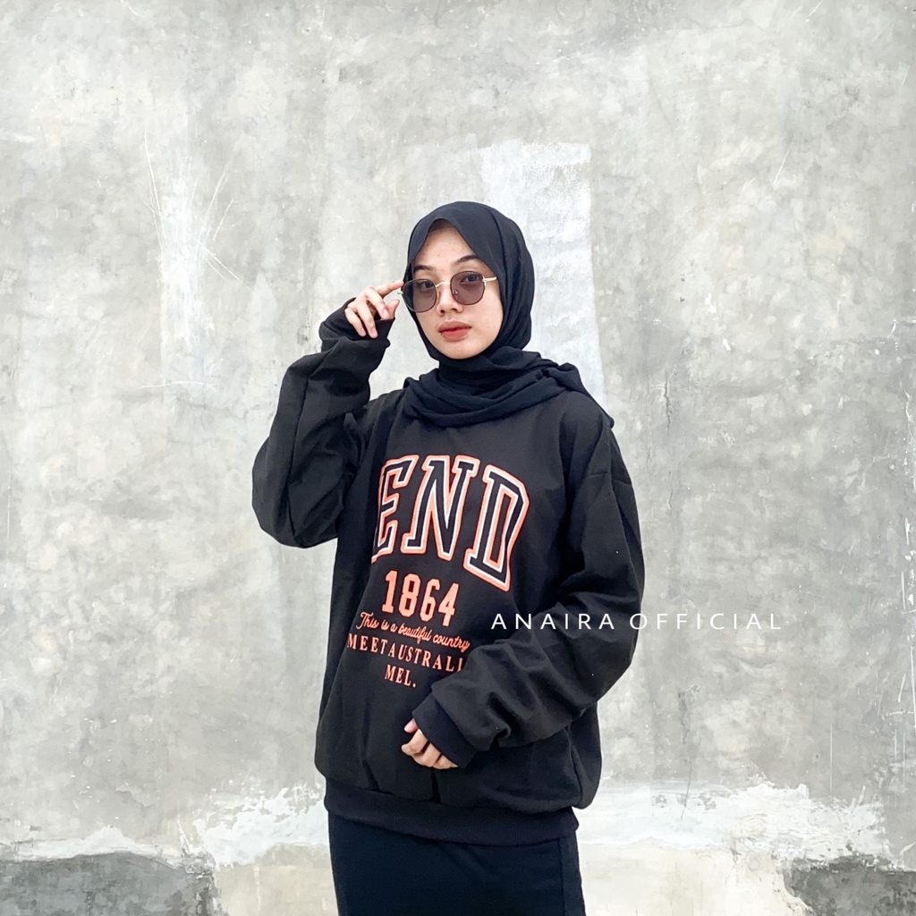END SWEATER OVERSIZE PRIA WANITA SWITER CREWNECK